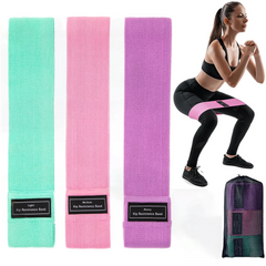 1/3 pièces Fitness exercice extensible hanche bandes de résistance Yoga jambes bout à bout anti-dérapant élastique musculation exercice équipement d'entraînement