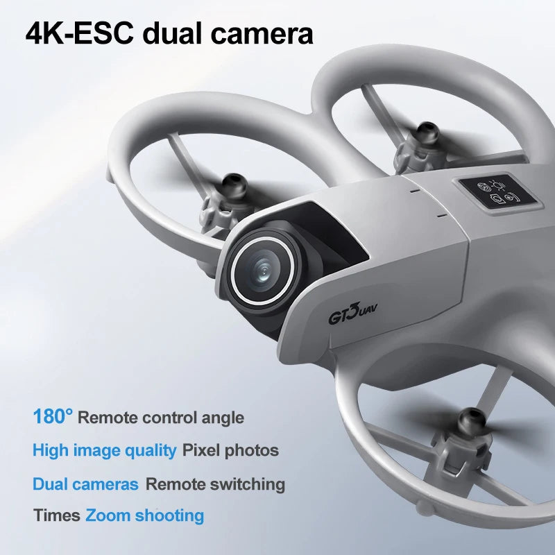 XIAOMI GT3 Drones GPS 8K Professionnel HD 180 °   Double caméra 5G WIFI moteurs sans balais évitement d'obstacles FPV quadrirotor pliable