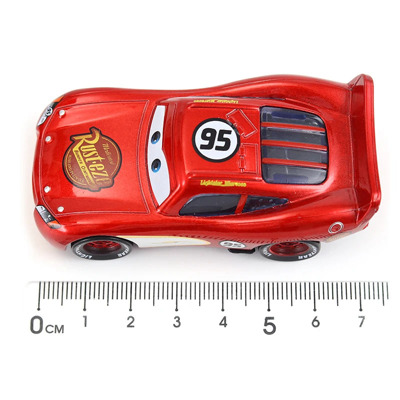 Voitures Disney Pixar voiture 2 3 alliage voiture foudre McQueen Jackson tempête Mack Sally camion moulé sous pression modèle jouet enfants cadeau d'anniversaire