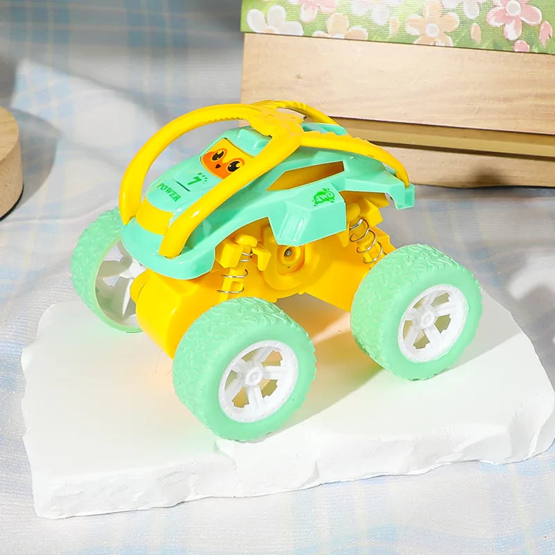 Voiture jouet à Rotation inertielle, voiture de cascade tout-terrain à quatre roues motrices, jouet pour garçons et tout-petits