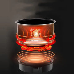 Cuiseur à riz Portable pour voiture, camion électrique 2L, multi-cuiseur, soupe, bouillie, cuisson des aliments, cuiseur vapeur, boîte à déjeuner électrique 12V ou 24V