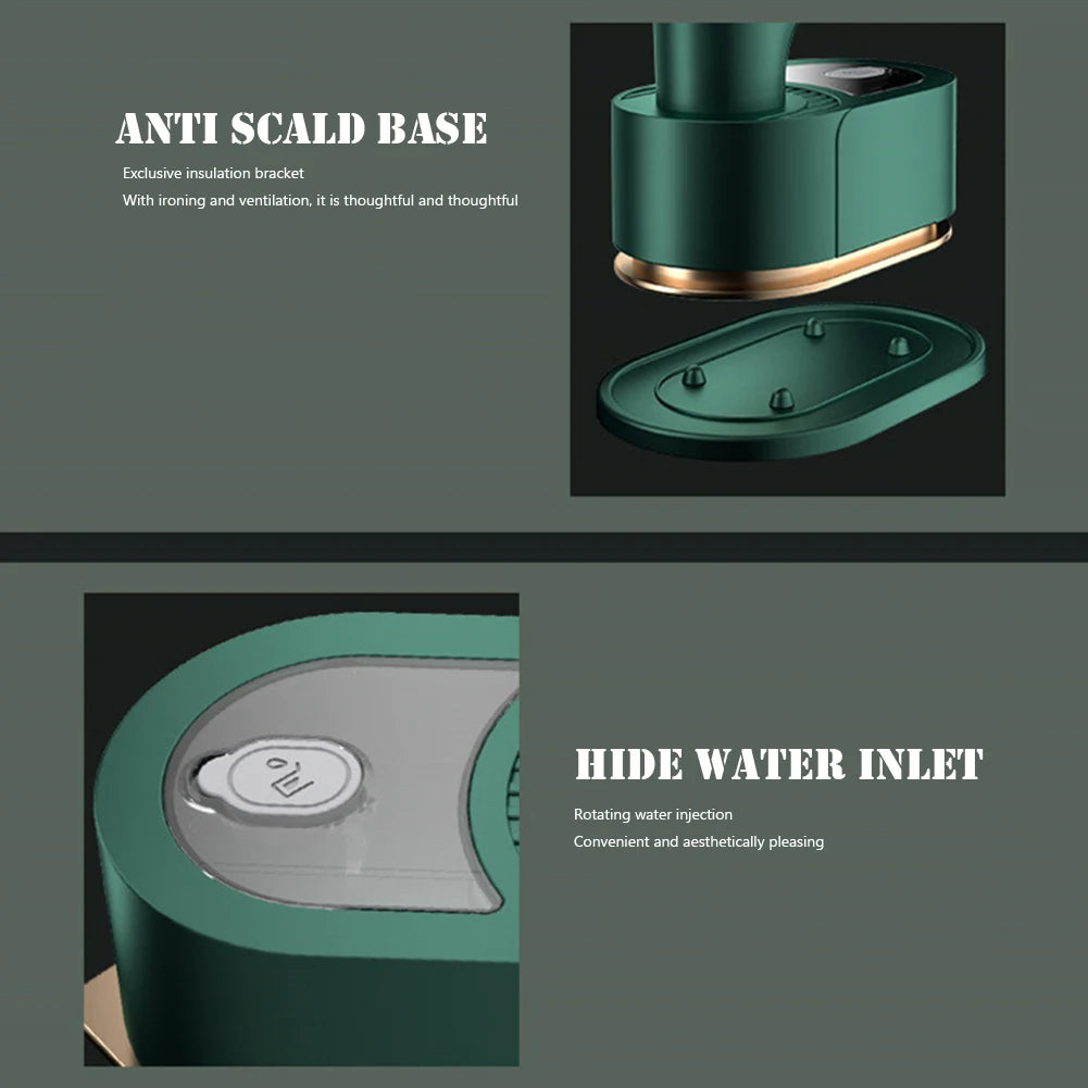 Mini Fer à Repasser à Vapeur Professionnel, Portable, pour Vêtements, Support Sec, Machine à Repasser, pour la Maison et les Voyages