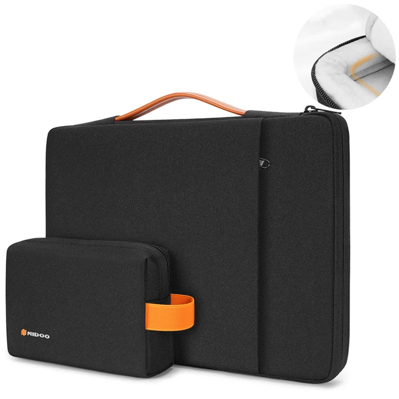 NIDOO pochette d'ordinateur 13.3 14 15 pouces étanche pochette pour ordinateur portable pour Macbook étui M1 Air Pro 13 15 Huawei sac à main porte-documents