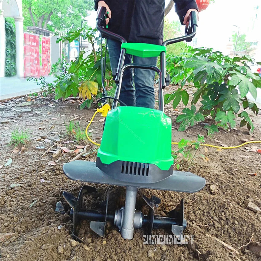 Mini motoculteur électrique, Machine d'arrosage, cultivateur, scarificateur, jardin, ménage, arrosage du sol, creuser, équipement desserrage, TLEG-01A