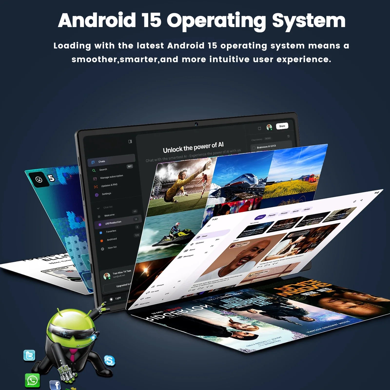 2025 Pad 9 Pro tablette Android 15 22GB + 2T Tablette Snapdragon888 tablette PC 10000mAh Version mondiale originale 5G double carte SIM WiFi