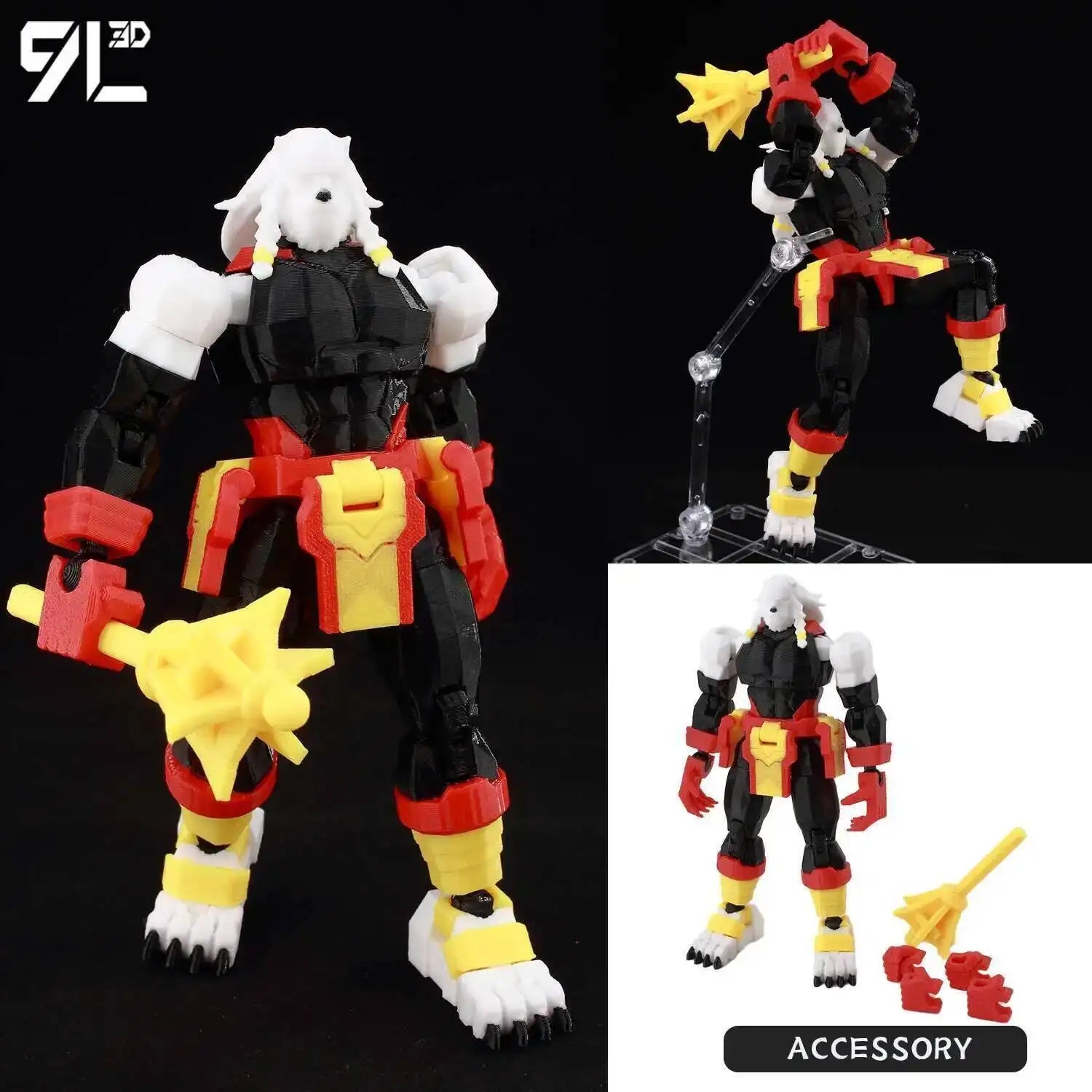 9L3D super-héros imprimés Invincible 2.0 Anime multi-articulé Shapeshift jouets figurines d'action cadeaux d'anniversaire pour les Fans d'anime Titan13