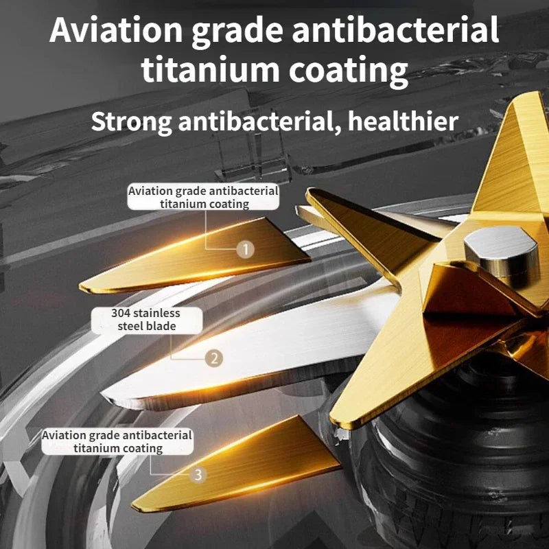 Mélangeur haute vitesse automatique Ju479, machine à lait de soja, appareil ménager, faible bruit, frais, 220V, 1,5 L