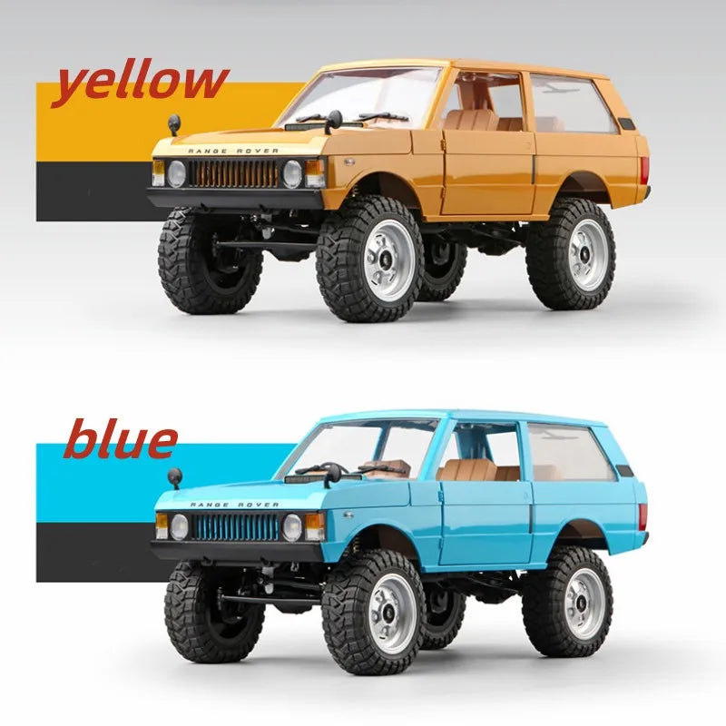 Range Rover Version RTR pleine échelle, modèle de voiture d'escalade, jouet d'extérieur pour parents et enfants, cadeaux pour garçons, MN168 2.4, 1/12g