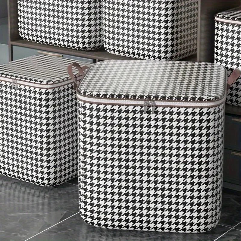 Boîte de rangement pliable Sac de rangement pour vêtements de couette Sacs de tri de couverture de grande capacité Armoire anti-poussière Organisateur de rangement sous le lit