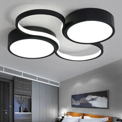 LED plafonnier circulaire chambre lumière nordique moderne minimaliste or lumière luxe Style chambre luminaires