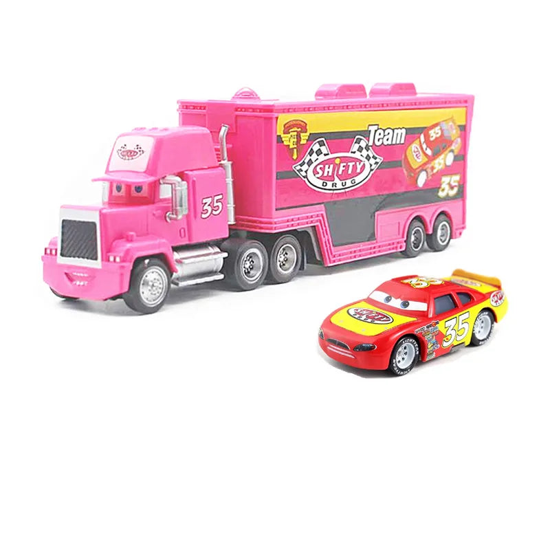Voitures 2 Jackson Storm Truck Car Disney Pixar Truck Cars 20 Racing 3 2 Jouet Lightning McQueen Black Chick Hicks Métal Enfants Cadeau