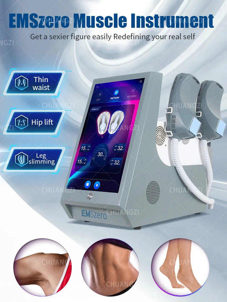 Professionnel MYOslim HI-EMS Stimulation musculaire corps Neo Machine électromagnétique 4 poignées sculpture du corps Ems équipement de beauté