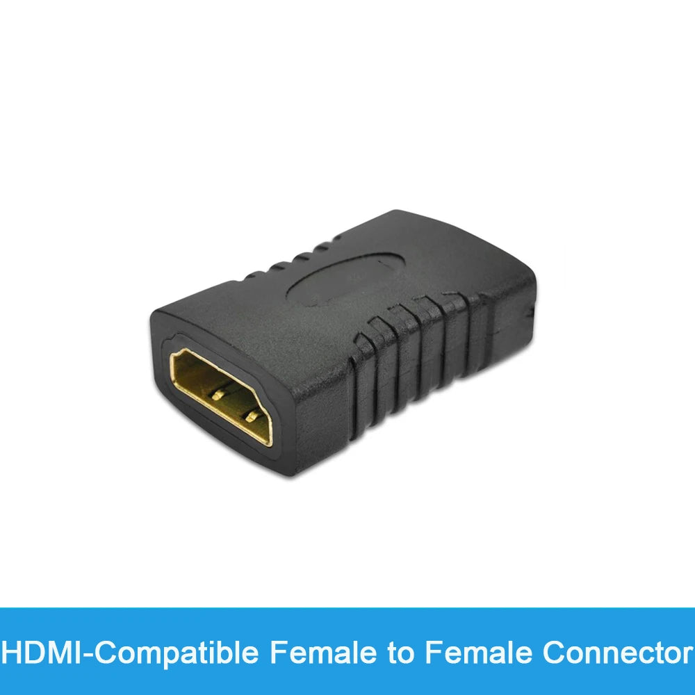 Adaptateur Compatible HDMI, convertisseur mâle à femelle à Angle droit de 90 à 270 degrés, connecteur HD 4K, prolongateur Mini/Micro Compatible HDMI