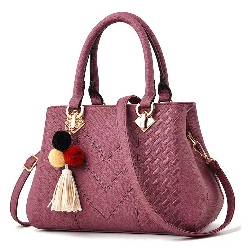 Sacs à Main Classiques en Cuir group pour Femme, Sacoches Vintage de Bonne Qualité, Fourre-Tout de Luxe pour Shopping