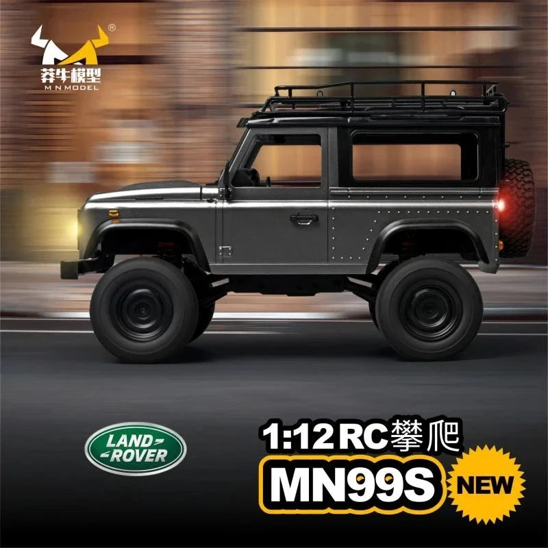 Nouveau MN99S MN98 1/12 2ème génération Version améliorée 2.4G Proportion complète 4WD voiture d'escalade châssis télécommande camion garçon jouets