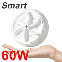 Machine à laver portative 60W haute puissance Mini petite Machine à laver pour vêtements de bébé sous-vêtements chaussettes voyage d'affaires voyage