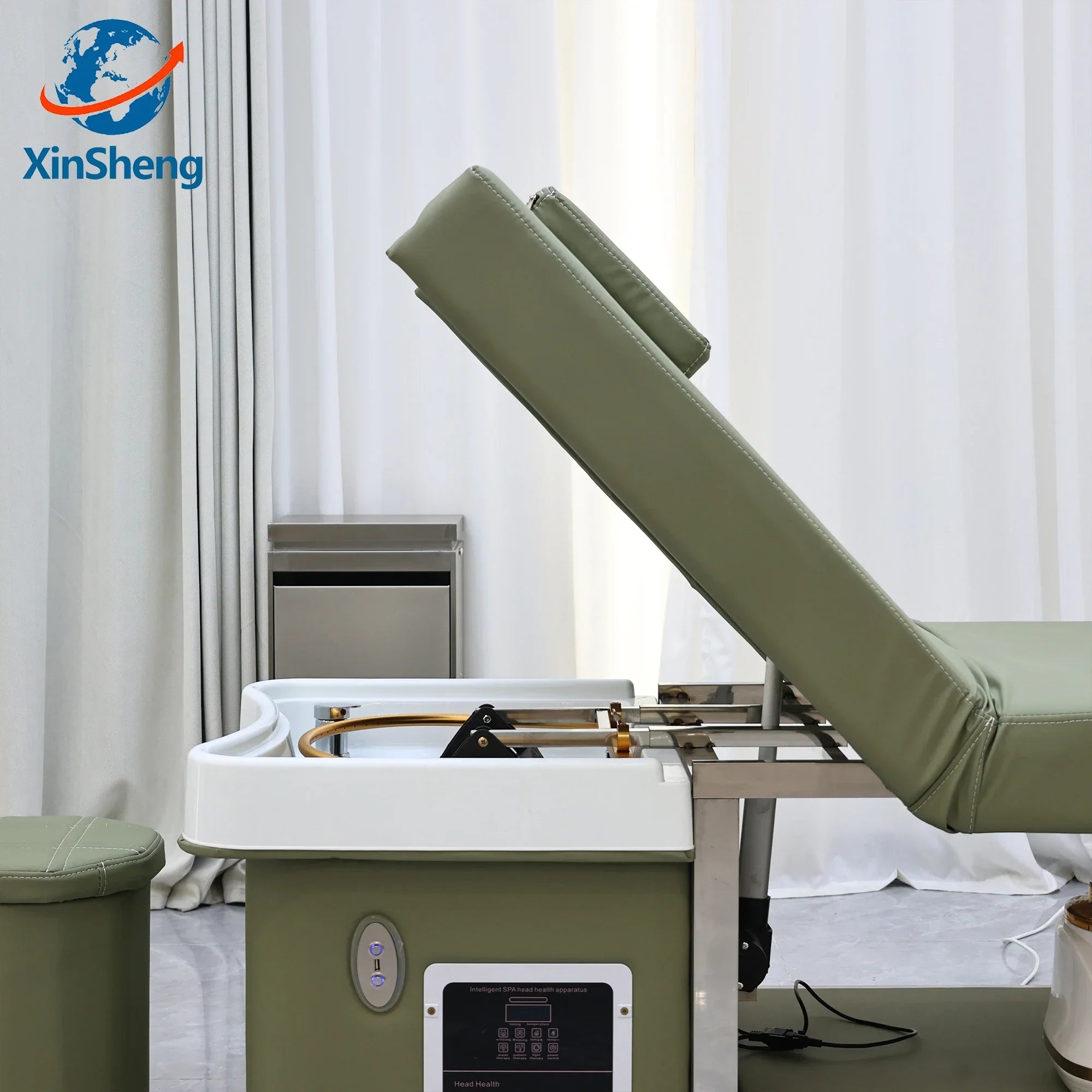 XinSheng lavage des cheveux et tête SPA Fumigation shampooing lit Salon de beauté Table de Massage lits de Massage Salon de coiffure meubles commerciaux