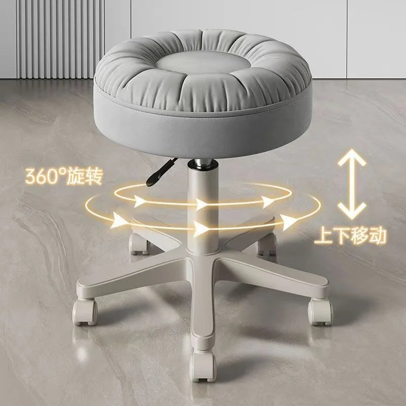 Chaise de maquillage réglable moderne et simple 360 °   Chaises rotatives chaise de maison chaise de Salon de manucure pratique nouveauté