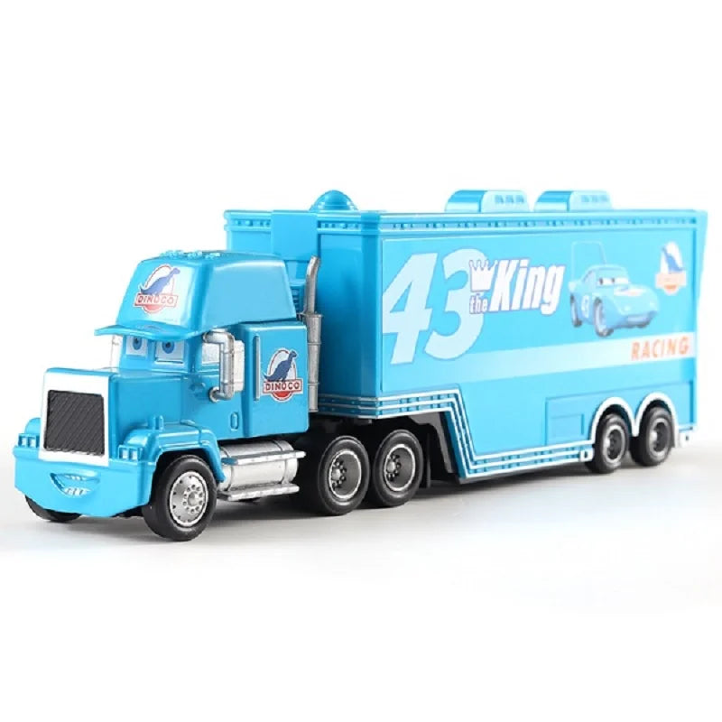 Disney Pixar Cars 2 3 Lightning McQueen Mack oncle Jackson Storm voiture camion 1:55 véhicule moulé sous pression jouets en métal cadeau pour enfants enfant