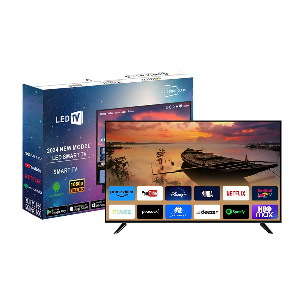 Smart TV avec Google Play et Google Cast intégré, HDR 10, Dolby Audio, télécommande vocale, streaming en direct, 32 pouces, HD 720p