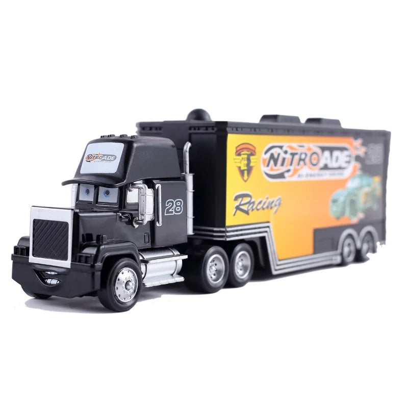 Disney Pixar Cars 2 3 Lightning McQueen Mack oncle Jackson Storm voiture camion 1:55 véhicule moulé sous pression jouets en métal cadeau pour enfants enfant