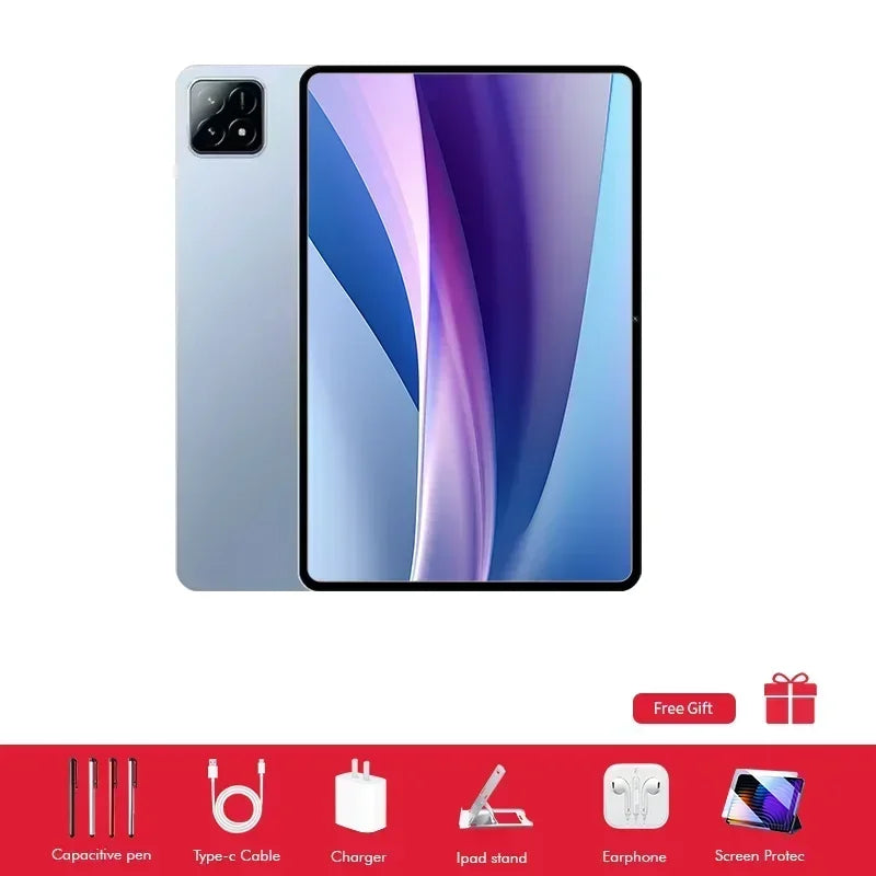 2025 nouvelle tablette PC originale édition mondiale Pad 7 Pro Ultra Snapdragon 8gen3, Android 14 HD 4K, 22 go + 2 to, double SIM 5G et WIFI