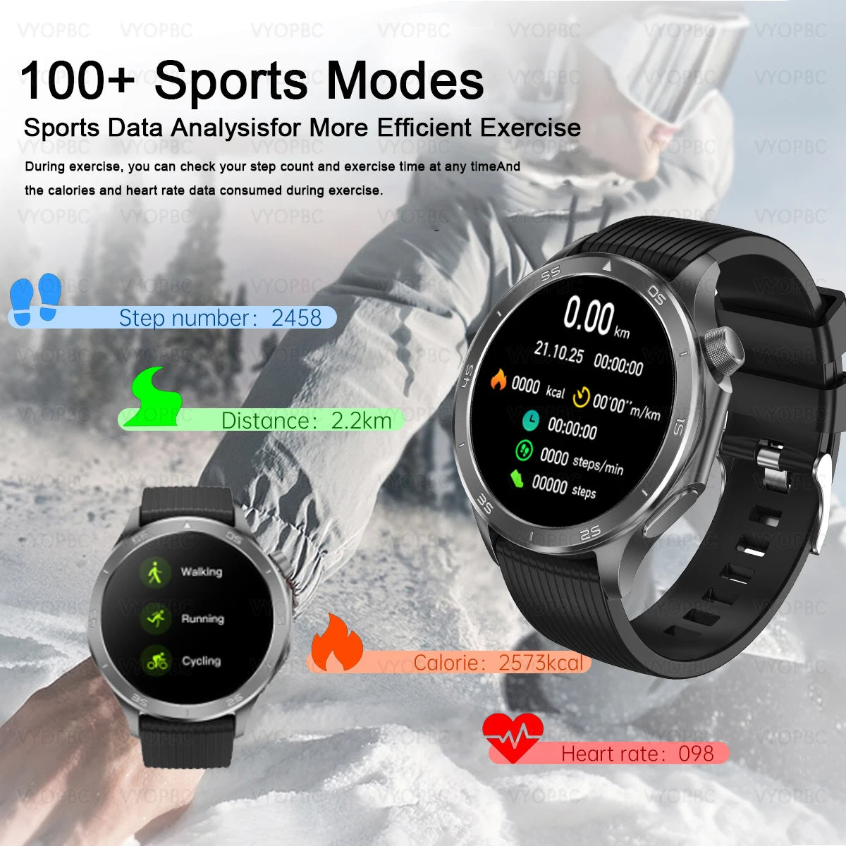 2025 nouveau pour montre OPPO X2 montre intelligente GPS sport piste fréquence cardiaque musique Bluetooth appel IP68 étanche AMOLED montre intelligente