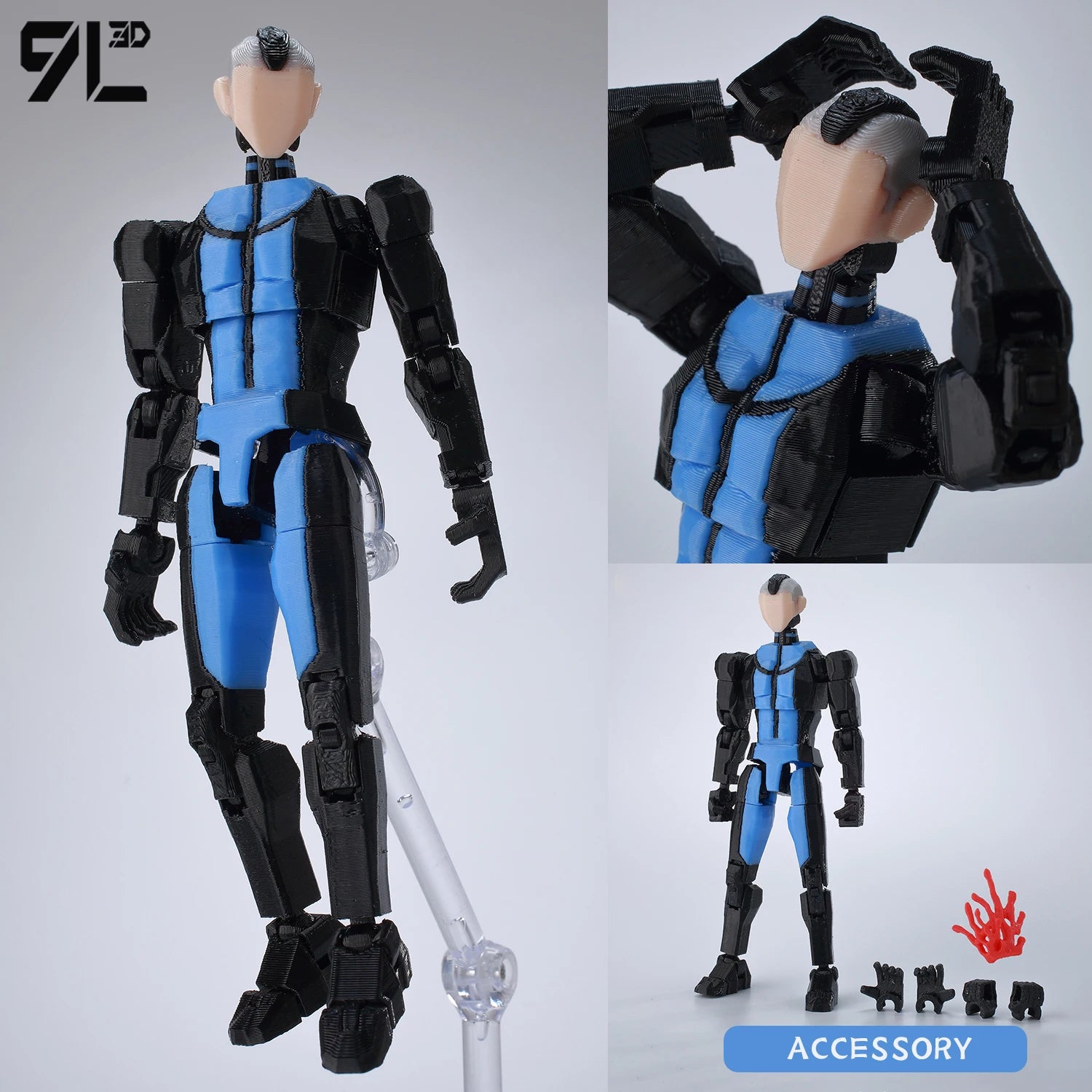9L3D super-héros imprimés Invincible 2.0 Anime multi-articulé Shapeshift jouets figurines d'action cadeaux d'anniversaire pour les Fans d'anime Titan13