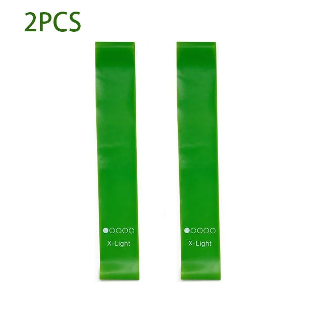 Bandes de résistance TPE, boucles en caoutchouc, ensemble de bandes d'entraînement de force, extenseur, équipement de gymnastique de Yoga, bande d'exercice élastique