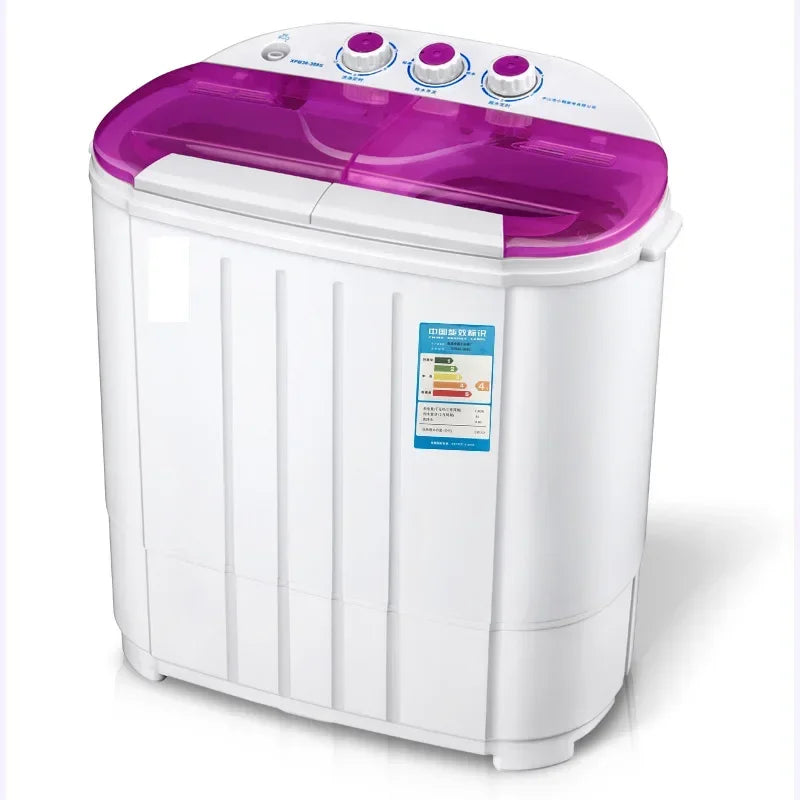 Machine à laver semi-automatique pour bébé, 3.6kg, double ACIA, pour enfants, un paquet pour l'expédition