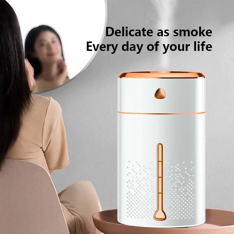Xiaomi – humidificateur de bureau, grande capacité, brume d'eau Nano, USB, veilleuse colorée, Portable, pour voiture et maison, 1000ML