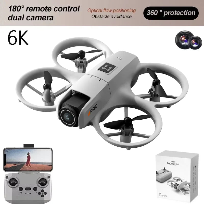I1PRO Mini Drone professionnel 8K HD caméra Drone 5G WIFI FPV UAV avec écran télécommande évitement aérien quadrirotor jouet cadeau