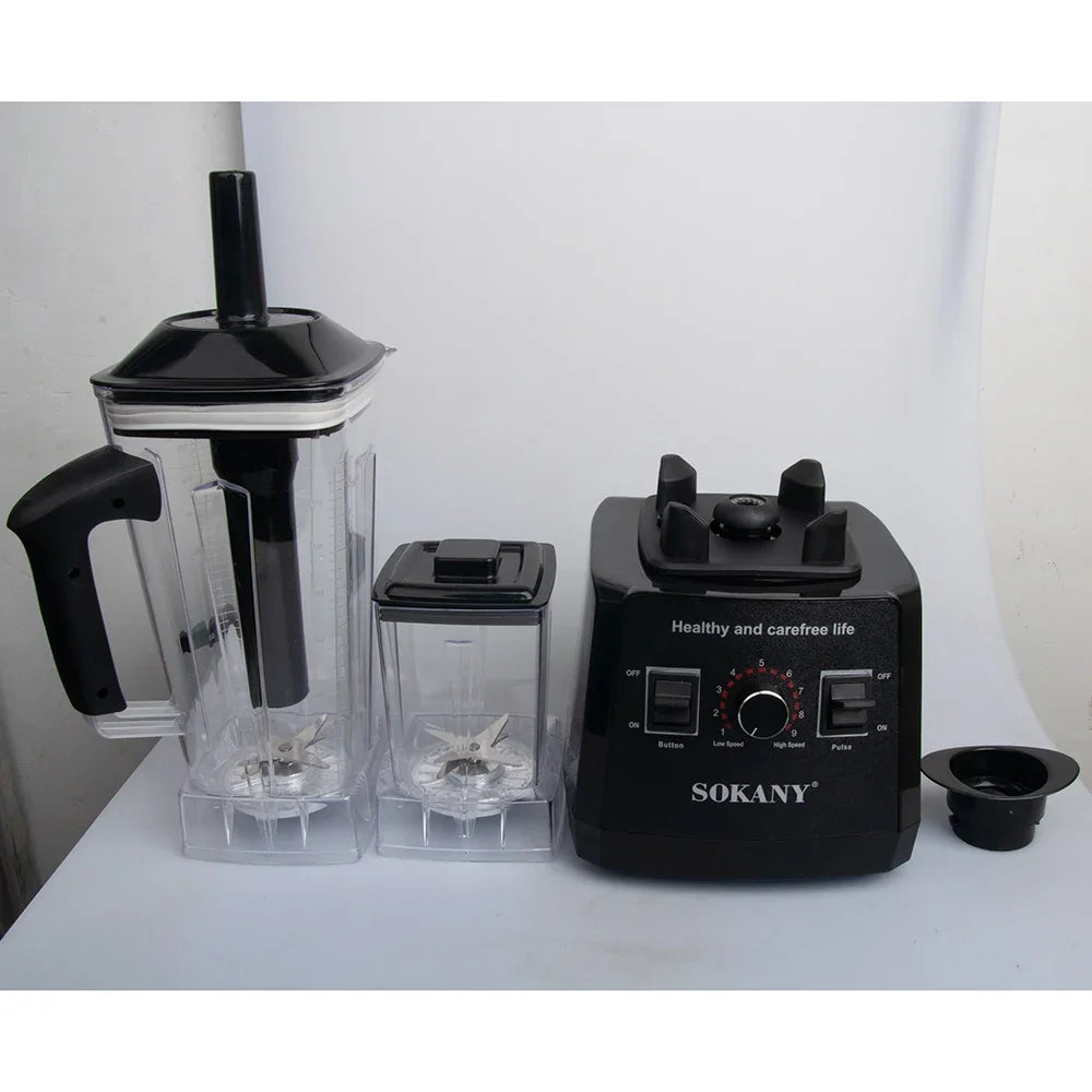 Houselin-Mélangeur professionnel en acier inoxydable, Shakes and SmUnvétérans wn ies, Pu123, Crush Ice, Ice Sabre erical, 5000 Watts