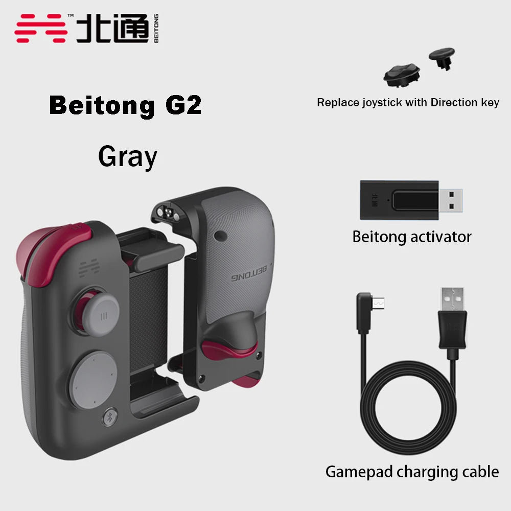Original Betop beitong G2 Wireless Gamepad Bluetooth 5.0 Controller Magnetic Combination Technology Jeostiks for Android iOS