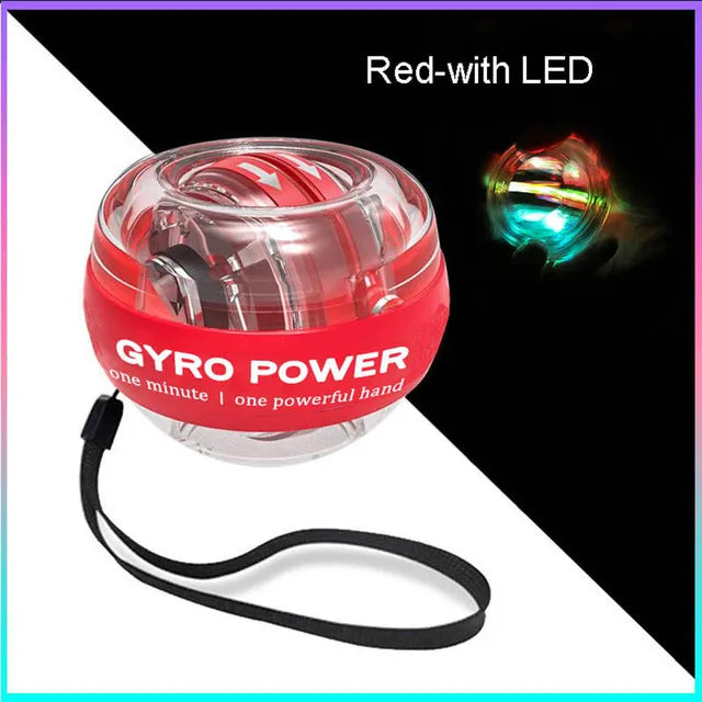 Pouvez-vous rotee LED Power Trainer Ball, Gamme de démarrage automatique, pouvez-vous ro Power, Poignet, Bras, Main, Force musculaire, Équipement de fitness