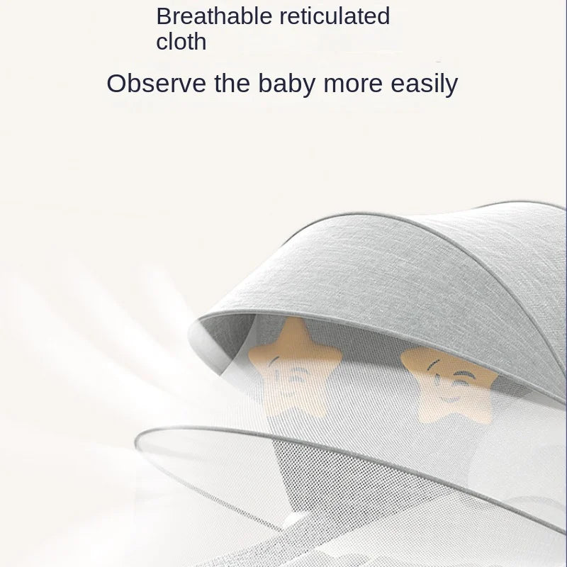 Chaise à bascule électrique de dessin animé pour bébé, chaise apaisante de musique Bluetooth pour bébé, berceau de couchage pour bébé, berceau électrique pour nouveau-né