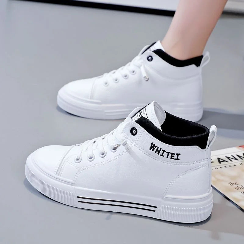 Baskets respirantes haute qualité de mode pour femmes 2023 tendance blanc plat décontracté sports designer chaussures de course pour femme tennis dames