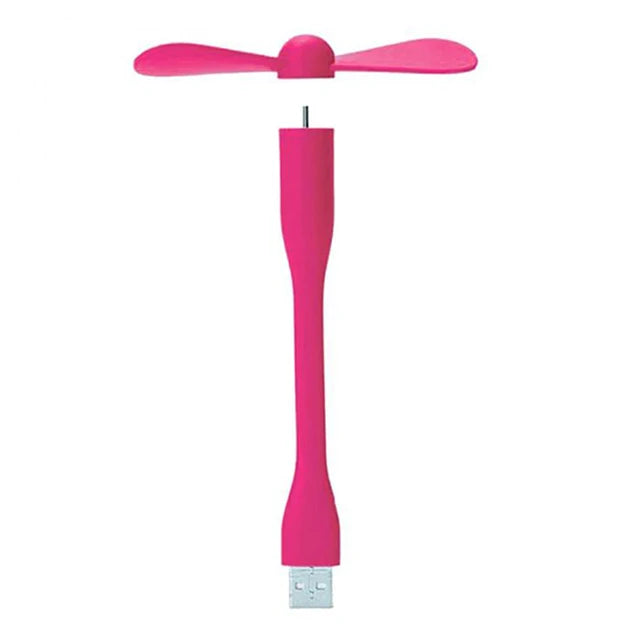 Nouveau ventilateur de refroidissement USB Gadgets électroniques Ventilador Led Usb Mini ventilador Portable refroidisseur Flexible pour ordinateur Portable téléphone intelligent