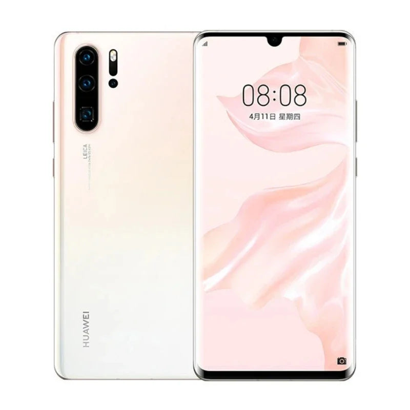 Huawei-Smartphone P30 Pro, Android, 6.47 ", appareil photo 40MP, 128 Go, 512 Go, Google Play, téléphones d'occasion, version CN originale