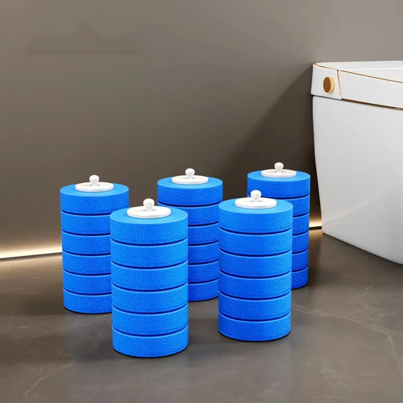 Brosse de toilette jetable, nettoyeur de toilettes mural, tête de remplacement, outil de nettoyage à Long manche, Kit de brosse WC, accessoire de salle de bains