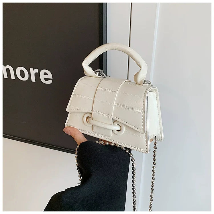 Sac à bandoulière avancé solide pour femme, mini sac à main, sac à main de rangement cosmétique, sac à main à la mode, sacs initiés à la tendance