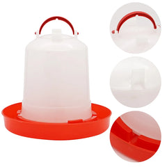 Distributeur d'eau automatique pour poulet, 1.5/2.5/4l, abreuvoir pour poussins, seau, outils agricoles, abreuvoir pour caille, abreuvoir pour oiseaux, alimentation pour volaille