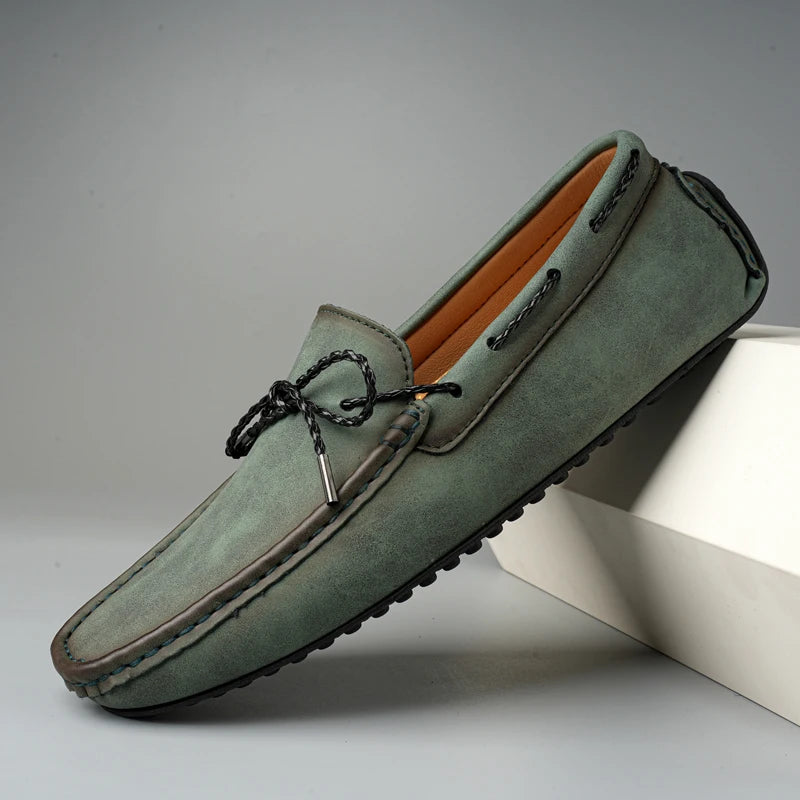 Hommes mocassins en cuir de haute qualité hommes sans lacet chaussures décontractées mocassins chaussures plates pour hommes mode hommes chaussures hommes chaussures de conduite taille 38-49