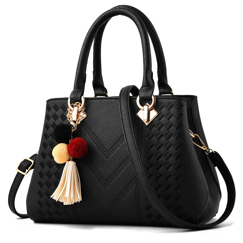 Sacs à Main Classiques en Cuir group pour Femme, Sacoches Vintage de Bonne Qualité, Fourre-Tout de Luxe pour Shopping