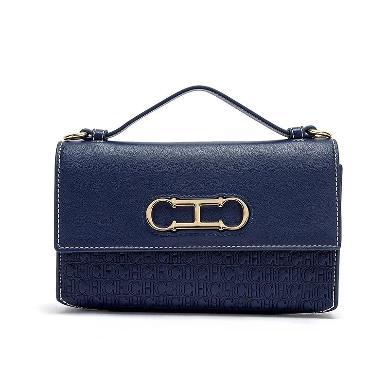 CH sac à bandoulière marque femmes sac lettre impression cuir Compact élégant sac à main sac fourre-tout exquis mode femmes sac