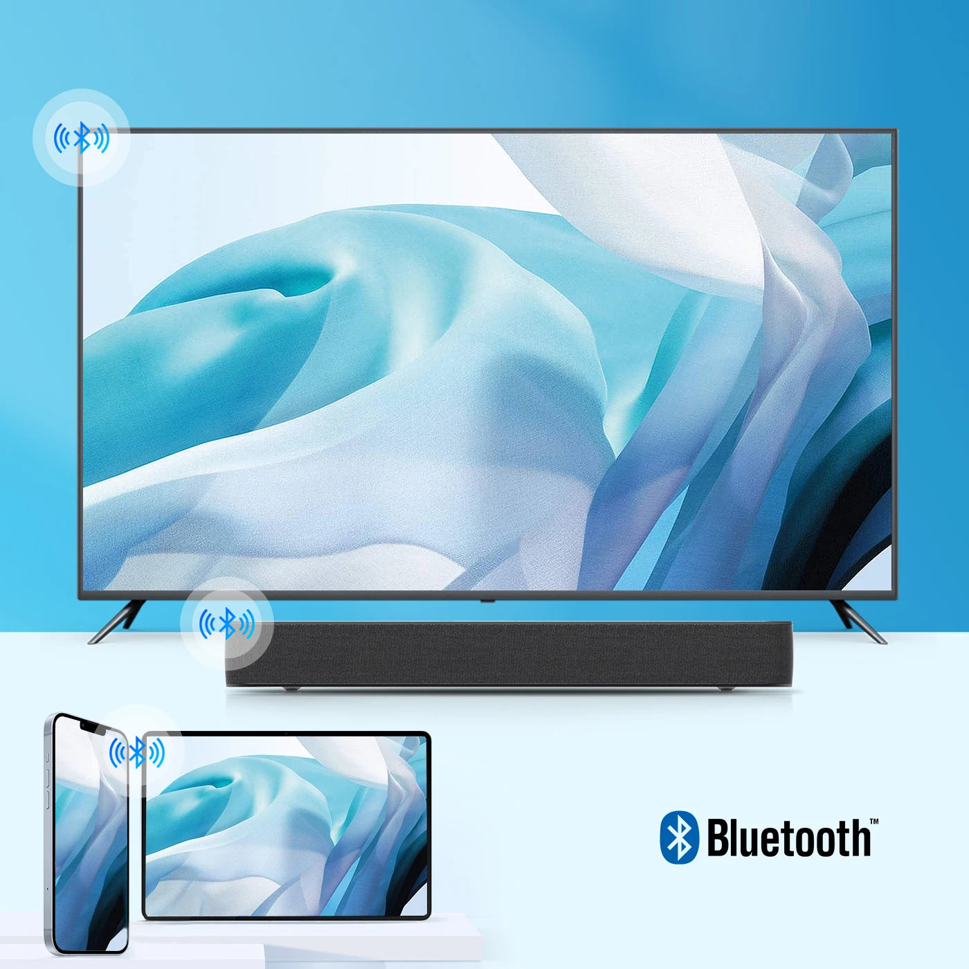 Barre de son MECOOL Android 12 certifiée Google Netflix Dolby Atmos Dolby Vision 4 + 32G son Surround Home Media cinéma