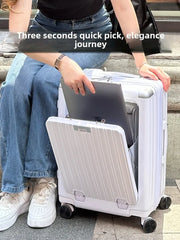 Ucks GO-Valise ouverte à l'avant, sac de voyage d'affaires, extensible, grande capacité, mala de viagem, sac de voyage