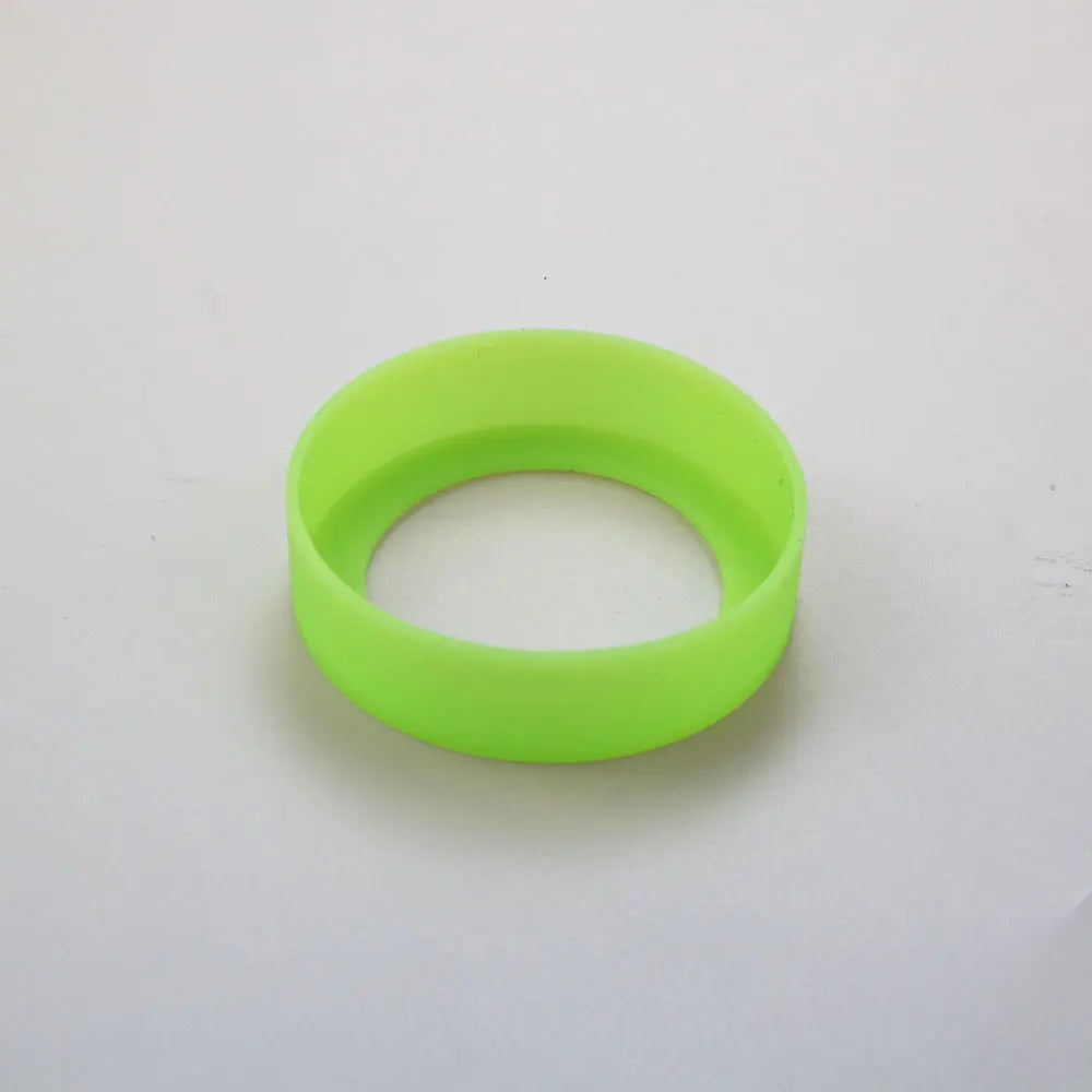 Couvercle inférieur de tasse en Silicone de 7cm, gaine de manchon de dessous de verre, anneau inférieur de tasse de 70MM, résistant à l'usure, couvercle inférieur incassable