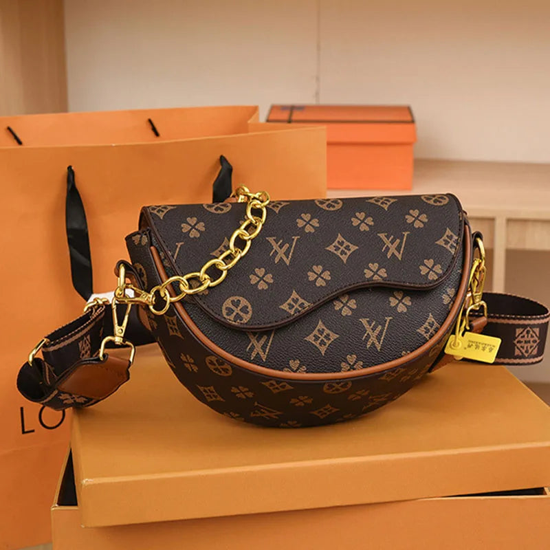 Nouveau sac à bandoulière pour femmes pour 2025 sac à main de luxe design femmes sacs à main en cuir imprimé monogramme sac unique