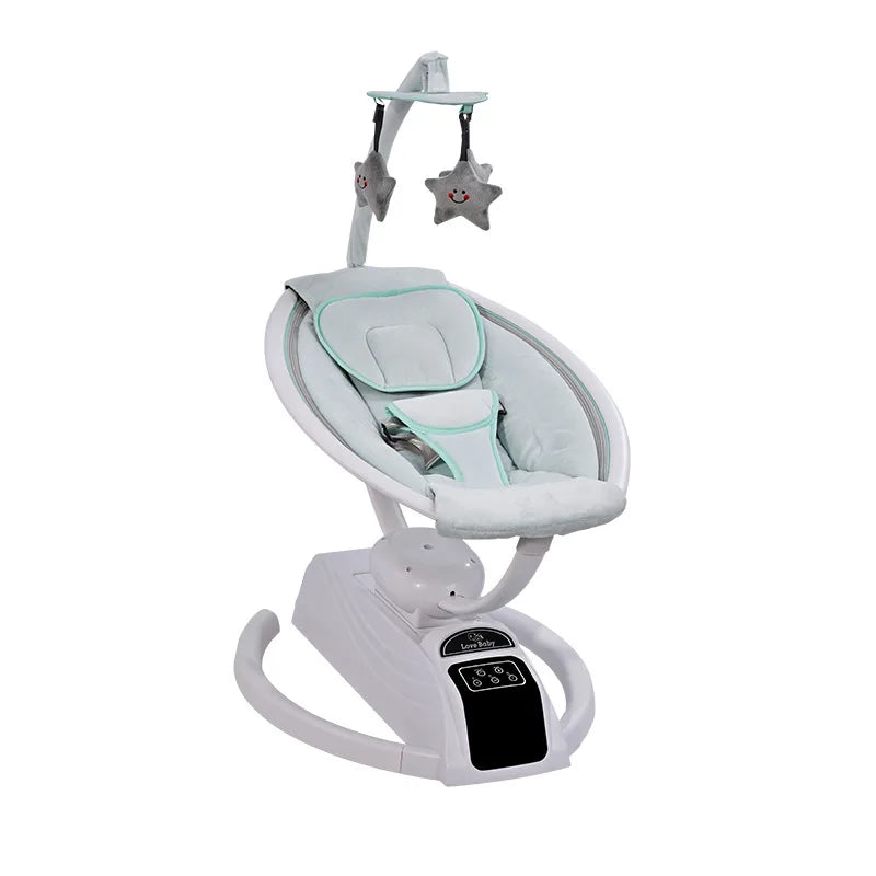 Chaise à bascule électrique pour bébé, chaise confortable pour enfants, inclinable, lit à bascule multifonctionnel, chaise de repos pour nouveau-né